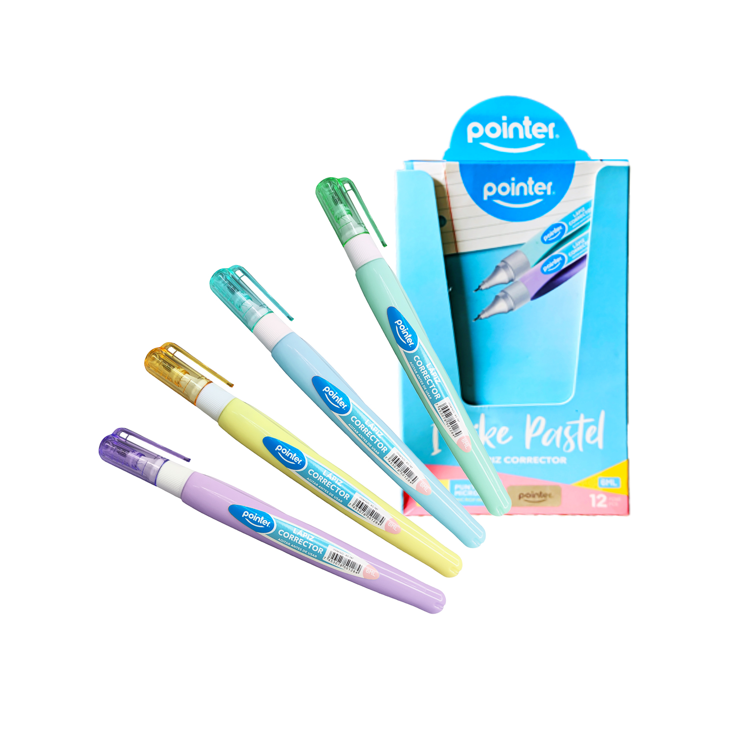 Portaclip | Corrector Pointer Pastel